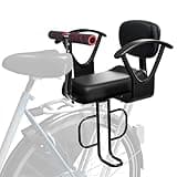 OUSEXI Rear Child Bike Seat,Kids Seat for Adult Bike, Toddlers Rear Mount Bike seat Design for Children Aged 2 to 8 Years Old, Rear Frame Mounted Baby Bike Seats Kids Safety (Black)