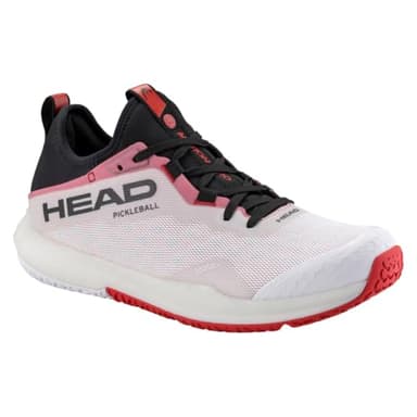 HEAD Motion Pro Men's Pickleball Shoe, White/Red, 10