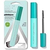 Almay Lengthening Mascara, Volume & Lift, Eye Makeup, Hypoallergenic and-Fragrance Free, 030 Black Brown, 0.24 fl oz.