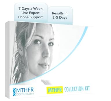MTHFR-Gene Methylation Test Kit. 1-on-1 Live Expert Support by Phone 7 Days A Week, MTHFR C677T and MTHFR A1298C Gene Variants for Methylation Analysis. Results in 2-5 Days. Ages 0+