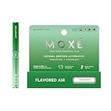 MOXE Natural Spearmint Air Inhaler | Non Electric Long-Lasting Flavored Air Refreshing Support | Oral Fixation Spearmint & Menthol Essential Oils, Craving Relief