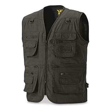 HQ ISSUE Concealed Carry Vest for Men Black 2XL