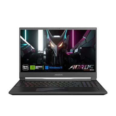 GIGABYTE AORUS 15X: 15.6" 16:9 Thin Bezel QHD 2560x1440 165Hz, NVIDIA GeForce RTX 4070 Laptop GPU 8GB GDDR6, Intel Core i9-13980HX, 16GB DDR5 RAM, 1TB SSD, Windows 11 Home (AORUS 15X ASF-D3US754SH)