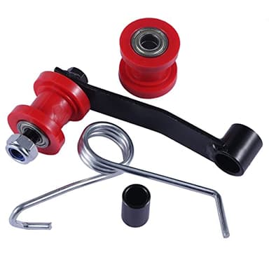 Stylemafia Chain Slider Tensioner Adjuster Roller Guide Fit For ATV Coolster Go Kart 4 Wheeler 110cc 125cc 150cc 200cc 250cc That Use 420 428 And 530 Chain