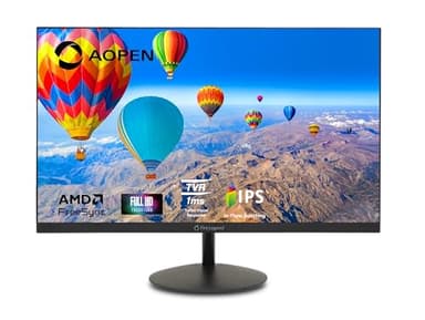 AOPEN by Acer 32SA2Q Abi 31.5" FHD 1920 x 1080 Zero-Frame IPS Gaming Office Monitor | AMD FreeSync Technology | Ultra-Thin Stylish Design | 75Hz | HDR 10 | 1ms TVR | Tilt | HDMI & VGA Ports