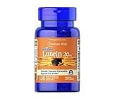 Puritan's Pride Premium Lutigold Lutein Carotenoid 20mg with Zeaxanthin for Men and Women, Dietary Supplement for Eye Health Support, 8 Month Supply, 120 Easy-To-Swallow Softgels
