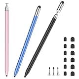 Stylus Pens for Touch Screens, StylusLink 3 in 1 Stylus Pencil High Sensitivity Universal Stylus Pen for iPad iPhone Apple Android Phone Samsung Tablets Laptop Chromebook Touch Screen Devices