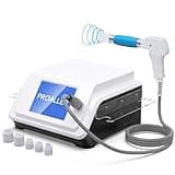 Shockwave Therapy Machine for Knee Foot Shoulder Waist Joint Muscle Pain Relief, ESWT Shock Wave Physical Therapy Equipment for Athletes Sports Injury, Home Use, Gym, Rehabilitation Cent - Black