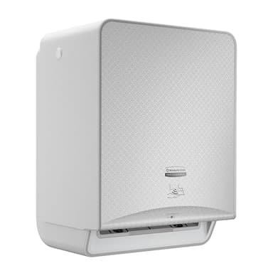 Kimberly-Clark Professional ICON Automatic Hard Roll Paper Towel Dispenser (58710), White Mosaic Faceplate, Wall Mounted, for Commercial Hand Towels (Qty 1)