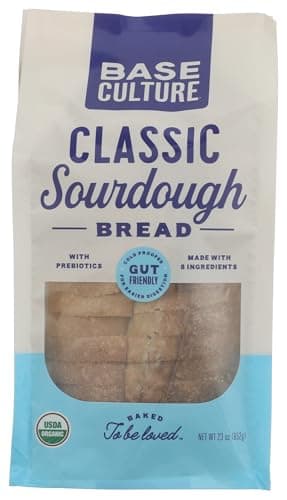 BASE CULTURE Organic Classic Sourdough Bread, 23 OZ