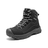 NORTIV 8 Women's Hiking Boots Waterproof Trekking Camping Trail Backpacking Boots for Outdoor,Size 7.5,Black,SNHB243W