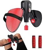 Thigh Master Adjustable Resistance 0-77 lbs, Hip Trainer Exercise Equipment, Pelvic Floor Muscle Repair Trainer with Fixed Leg Straps and Replaceable Handle, Kegel Thigh Exercise Equipment