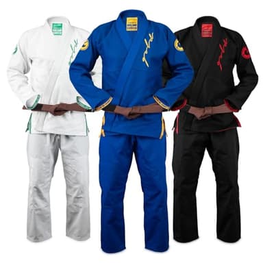 Gold BJJ Comp380 Gi - Lightweight IBJJF Legal Jiu Jitsu Gi for Men and Women (Royal Blue, A2H)
