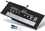 DMKAOLLK 52Wh 00HW028 01AV439 01AV458 SB10F46466 SB10F46467 Battery for Lenovo Thinkpad X1 Carbon 4th Gen 4 2016,ThinkPad X1 Yoga Gen1 Gen2 Series 00HW029 01AV409 01AV457 01AV438 4ICP4/48/125 15.2V