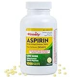 Timely - Low Dose Aspirin 81mg - 1000 Tablets - Compared to the Active Ingredient in Bayer Low Dose - Enteric Coated Low Strength - Pain Reliever for Minor Aches and Pains, Fever Reducer