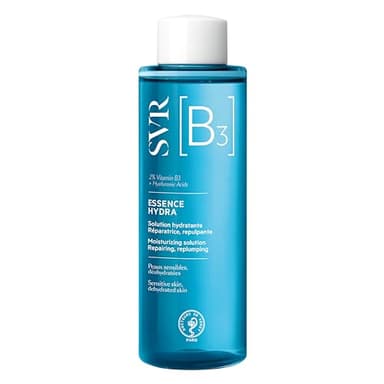 SVR [B3] Hydra Face Essence - Soothe, Smooth and Hydrate for 24hrs - 2% Niacinamide & Hyaluronic Acid Moisturizing & Hydrating Toner for Dehydrated Dry, Sensitive Skin. Fragrance Free, 5 fl.oz.