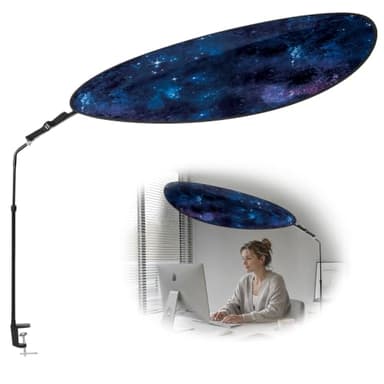 Office Cubicle Leaf Canopy Desk Shade, 52 Inch for Overhead Light Block