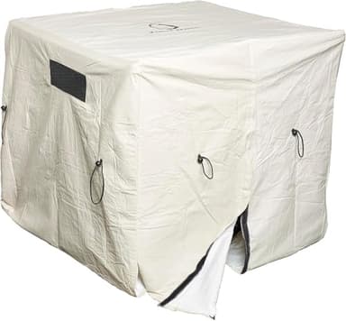 Outdoor Solutions Inc®. Climate Shield® Heat Pump Cover, Insulated Cover, Fits Hayward, Pentair, & Raypak, Pateneted Ventilated Design, Protects from Freeze and Damage.