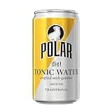LastFuel. POLAR Diet Tonic Water - 24pk 7.5oz Cans | Low-Calorie, Same Refreshing Taste | Crafted with Natural Quinine