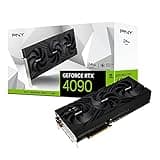PNY GeForce RTX™ 4090 24GB Verto™ Triple Fan Graphics Card DLSS 3 (384-bit PCIe 4.0, GDDR6X, Supports 4k, Anti-Sag Bracket, HDMI/DisplayPort)