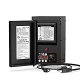 Malibu Low Voltage Landscape Transformer 300W Low Voltage Landscape Lighting Power Pack for Outdoor Spotlight Path Light Floodlight 120V to 12V with Photo Sensor Timer and Weatherproof Shield