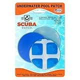 All-in-One Repair Kit for Above-Ground Pools | Fast, Underwater-Capable Peel-and-Stick or Adhesive Glue-Down Vinyl Patches & for Easy Set and Frame Pools Peel and Stick
