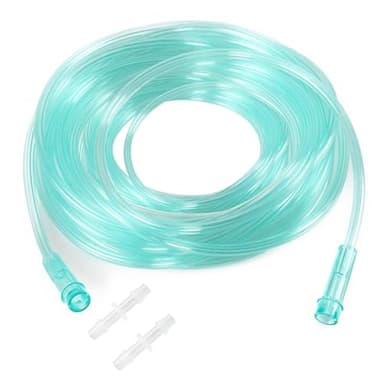 Oxygen Tubing, Green Crush Resistant, 50 Foot Length, Kink Resistant Premium Oxygen Tubing，Pack of 3