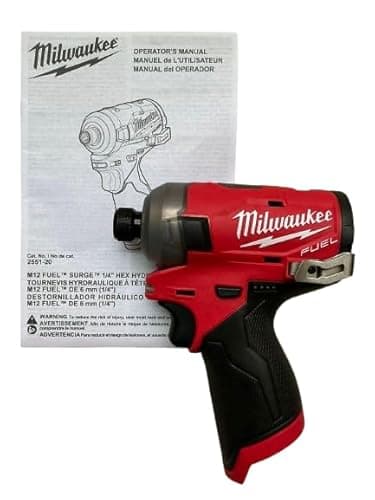 Milwaukee 2551-20 M12 FUEL SURGE Compact Lithium-Ion 1/4 in. Cordless Hex Hydraulic Driver (Tool Only)