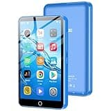 MP3 Player with Bluetooth and WiFi, 80GB MP3 MP4 Players with 4" Touchscreen and Speaker, Android MP3 Player with Spotify, Audible, Amazon Music, Deezer,Play Store,FM Radio, Expanded Up to 1TB
