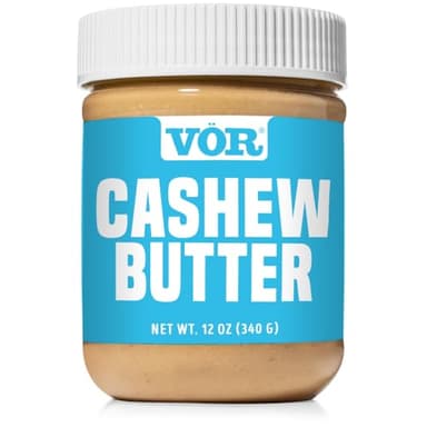 Vör Cashew Butter (12oz) | Single Ingredient | Vegan, Paleo and Keto-Friendly, Gluten-Free