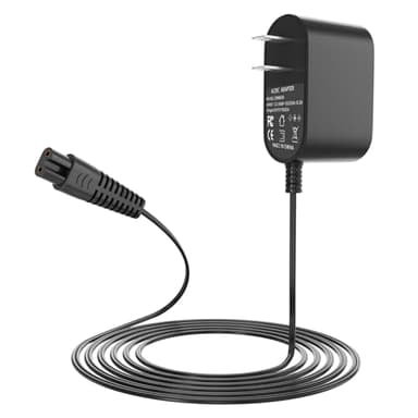 Sigely 9V Charger for Voweek Electric Spin Scrubber Power Cord Compatible with Voweek VWS211 SP02 for LABIGO Cordless Cleaning Brush LA1 Pro Model KS-2619 Replacement 2 Prong Adapter Supply Cord Cable