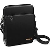 FINPAC 11 Inch Tablet Sleeve Case, Briefcase Shoulder Bag for 11" iPad (A16) 2025, Air M3 M2 2025/2024, 10.9" iPad 10th Gen, 10.9" Air 5/4, Galaxy Tab, Black