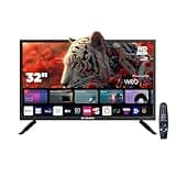 Audiobox 32-Inch Smart LED HDTV for RV, Camping | Magic Remote, webOS Hub, Bluetooth, Dual-Band WiFi, & 12V AC/DC Compatibility