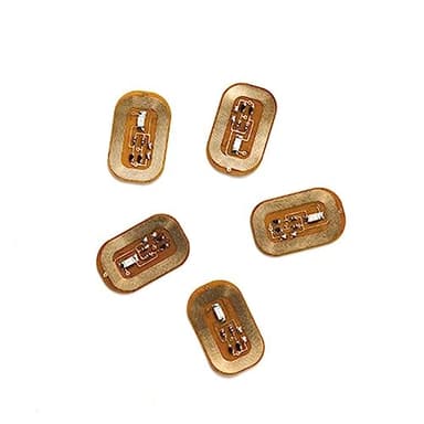 Uaelua 5Pcs NFC Flash Nail Sticker LED Bare Chip Intelligent Luminous Lamp Enhancement, White Light