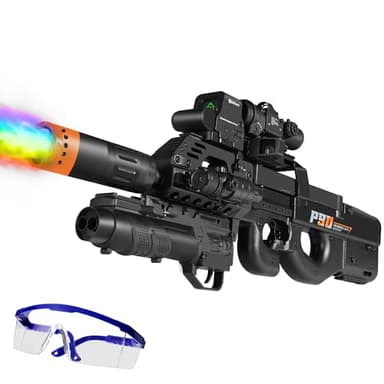 AROBEF Gel Splat Blaster - 29 Inch Big Size - Colorful Flash Tracer - Rich Accessories - Fully Automatic and Manual Mode - 7.4V Modular Rechargeable Battery Powered - for Ages 15+