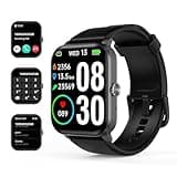 BHNYBWUL Smart Watch(Answer/Make Call), 1.85'' HD Smartwatch for Men Women, 2025 Fitness Tracker with 100+ Sport Modes, Heart/Sleep Monitor/Pedometer IP68 Waterproof Fitness Watch for Android iOS