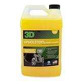 3D Upholstery & Carpet Shampoo - High Foam Stain Remover & Odor Eliminator Shampoo 1 Gallon
