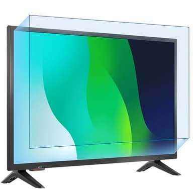 F FORITO 32 inch Anti Blue Light Matte TV Screen Protector, Eye Protection Anti Glare Computer Screen Cover Compatible with 32" TV Screen