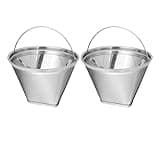 2 Pack Reusable Steel Coffee Filter Compatible With Technivorm Moccamaster KBGV and KBT Coffeemakers (2 Pack)