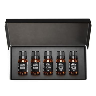 AirScent Hotel Diffuser Oil Gift Set - Buyers’ Best Picks - 10 mL, 0.34 fl oz Hotel Fragrance Oil Gift Set - Inspired by the Baccarat NYC, My Way and Capri Brezza and Other Hotel Scent Samples