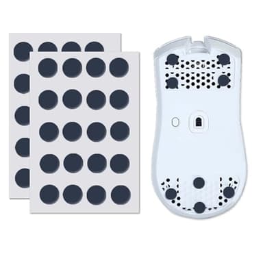 X-Raypad Obsidian Air Pro Speed Mouse Skates, U-PE Universal Dot Mouse Skates Offers Excelent Wear Resistance, Speed & Control Abrasion Resistance Less Noise (Obsidian Pro Air-Grey)