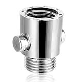 cobee 2 Pack Shower Head Shut Off Valve, G1/2'' Water Flow Control Valve Volume Adjust Valve, Universal Size Water Shut Off Valve for Shower Arm and Hose or Bidet Sprayer(1Pcs)