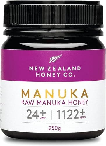 New Zealand Honey Co. Raw Manuka Honey UMF 24+ / MGO 1122+ | UMF Certified | 8.8oz | Pure Raw Honey
