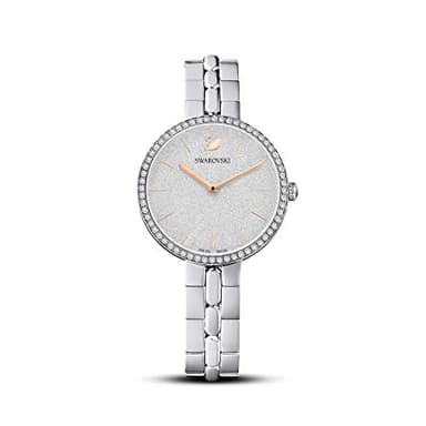 Swarovski Cosmopolitan Watch, Metal Bracelet, Sparkling Face, Stainless Steel Band, Swiss Made