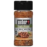 Weber Salt Free Chicken Seasoning, 2.50 Ounce Shaker