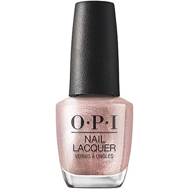 OPI Nail Lacquer Metallic Composition | Sheer Light Pink Metallic Chip Resistant Nail Polish | Downtown LA Collection