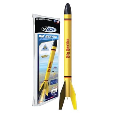 Estes 1948 Big Bertha Model Rocket Kit, Intermediate Flying-Rocket-Model Kit for Ages 10+