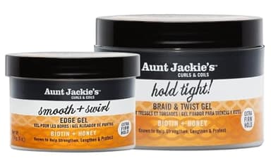 Aunt Jackie's Curls & Coils Hold + Smooth Bundle