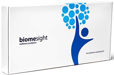 Biomesight Gut Microbiome Test Kit — US Lab, 1-2 Week Results — Personalized Food & Supplement Recommendations — 43 Gut Health Scores, Up to 3,000 Microbes — At-Home Gut Health Test