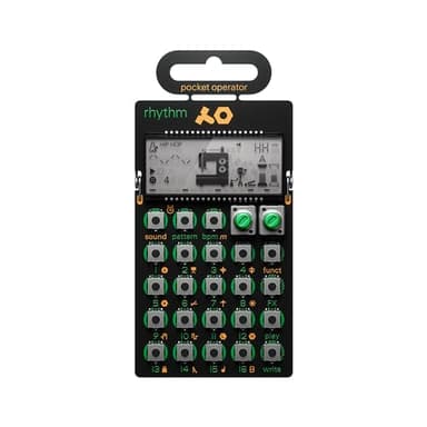 teenage engineering pocket operator PO-12 rhythm, drum machine and sequencer with parameter locks and punch-in effects